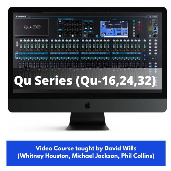 ProAudioEXP Allen & Heath Qu Series Video Tutorial (16,24,32) - Video-Schulung zum Mischpult - Download