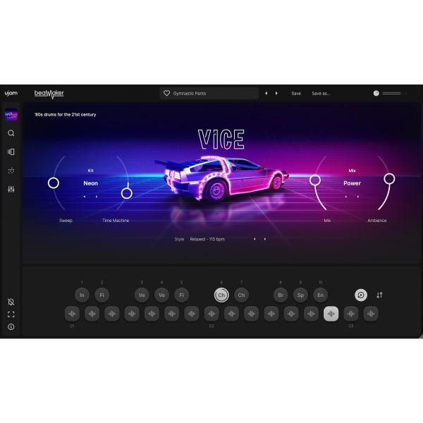UJAM VICE - virtuelle Drum-Machine mit Sounds der 80er - Download
