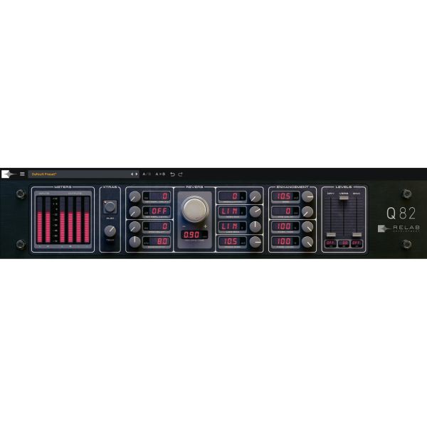 Relab Q82 Natural Resonance Reverb - Dual-Engine-Hall nach Vorbild eines 80er-Jahre-Klassikers - Download