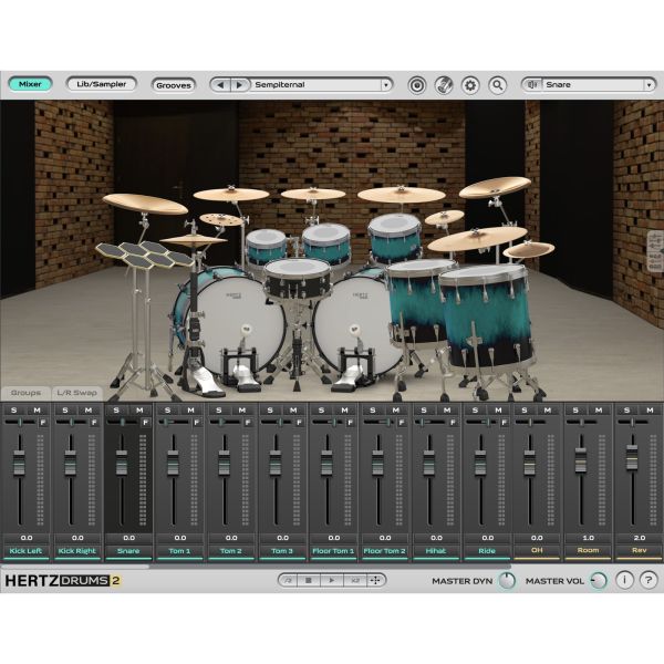 Hertz Fame & Fury Pack - Modern-Metal-Erweiterung für Hertz Drums - Download