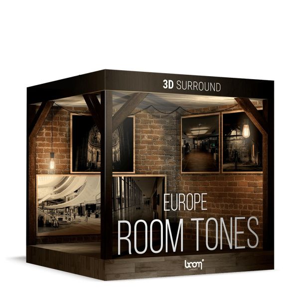 Boom Room Tones Europe SURROUND - Raumatmosphären aus Europa in 3D-Surround - Download