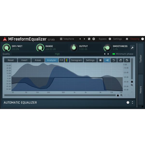 Melda MFreeformEqualizer - spektraler Freiform-Equalizer - Download