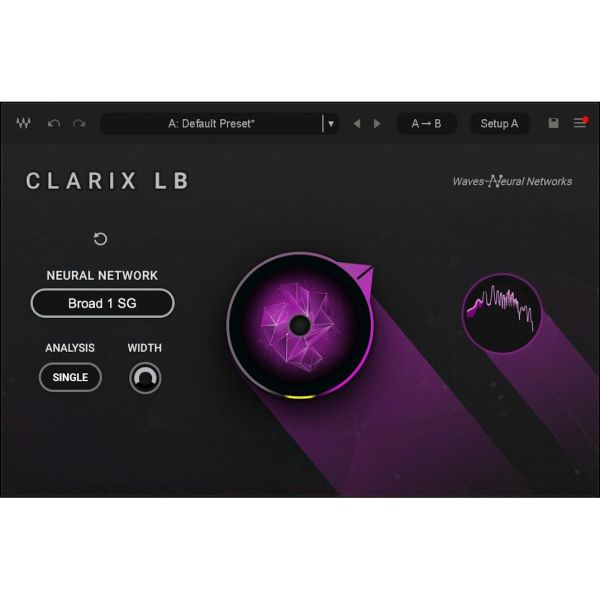 Waves Clarix LB - KI-Rauschunterdrückung für Live-Broadcast - Download