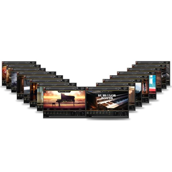 Soundiron Omnium Piano Collection - Sammlung von Flügeln, Klavieren, E-Pianos und Cembali - Download