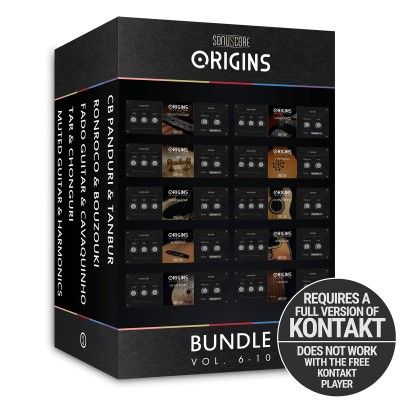 BOOM Library Sonuscore Origins Bundle Vol. 6-10 - Bundle mit fünf Arpeggio-Instrumentenpaaren - Download