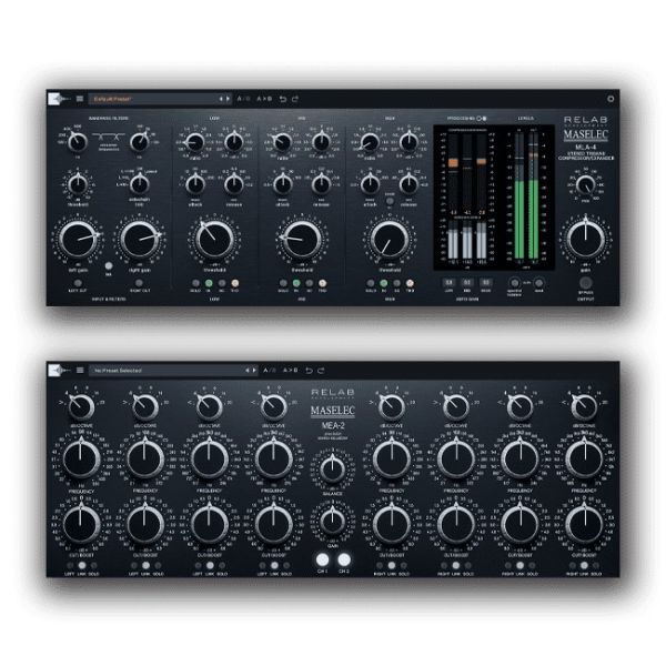 Relab Maselec Bundle - Mastering-Bundle mit EQ und Dreiband-Kompressor - Download