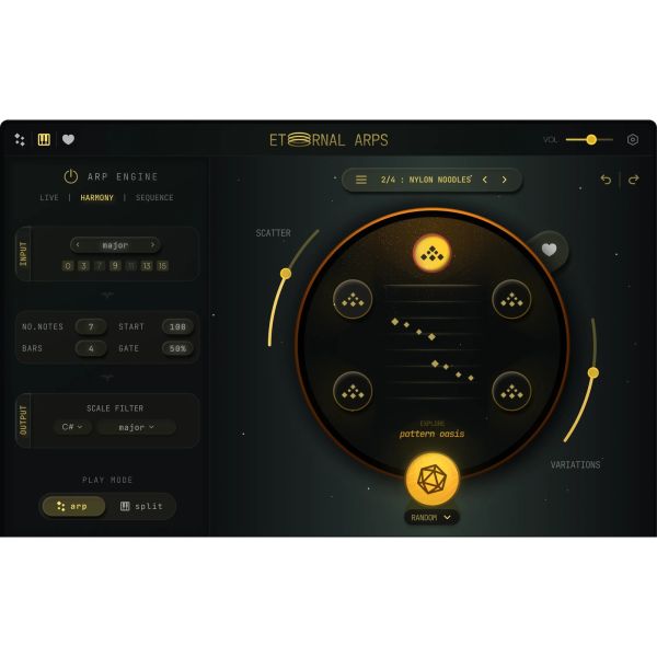 Pitch Innovations Eternal Arps - Arpeggiator-Instrument für menschlich klingende Arpeggios - Download