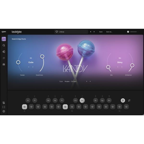UJAM KANDY - virtuelle Drum-Machine für Pop und EDM - Download