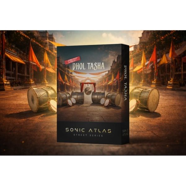 Pitch Innovations Dhol Tasha Kit - Festival-Percussion aus Maharashtra für Sonic Atlas - Download
