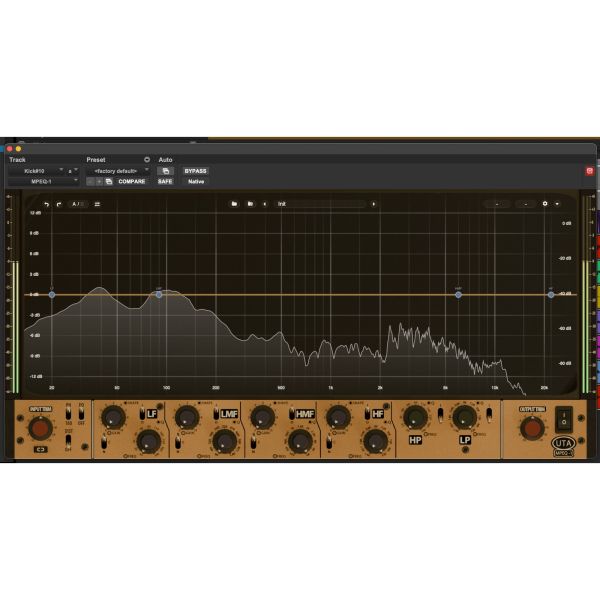 Undertone Audio MPEQ-1 Super Parametric Saturation EQ - parametrischer EQ mit Sättigung in jedem Band - Download