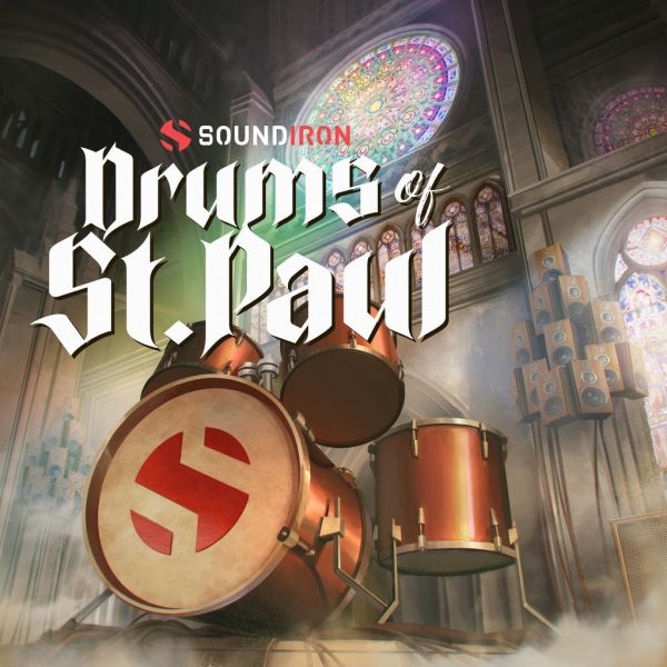 Soundiron Drums of St. Paul - druckvolle Kick, Snare und Tom im Kirchenhall - Download
