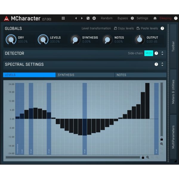 Melda MCharacter - Obertonbearbeitung für monophones Audio - Download