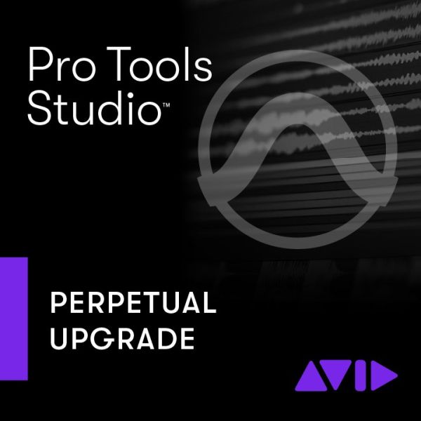Avid Pro Tools Studio Perpetual Upgrade - professionelle DAW mit 512 Spuren, Surround und Dolby Atmos - Download