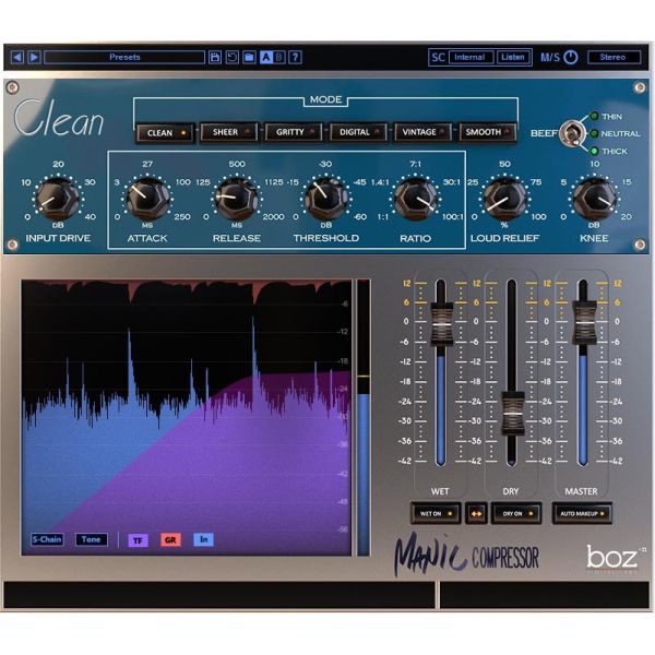 Boz Manic Compressor - Parallelkompressor mit sechs Modellen - Download