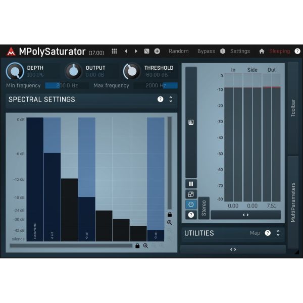 Melda MPolySaturator - Spektral-Sättiger für saubere Obertöne - Download