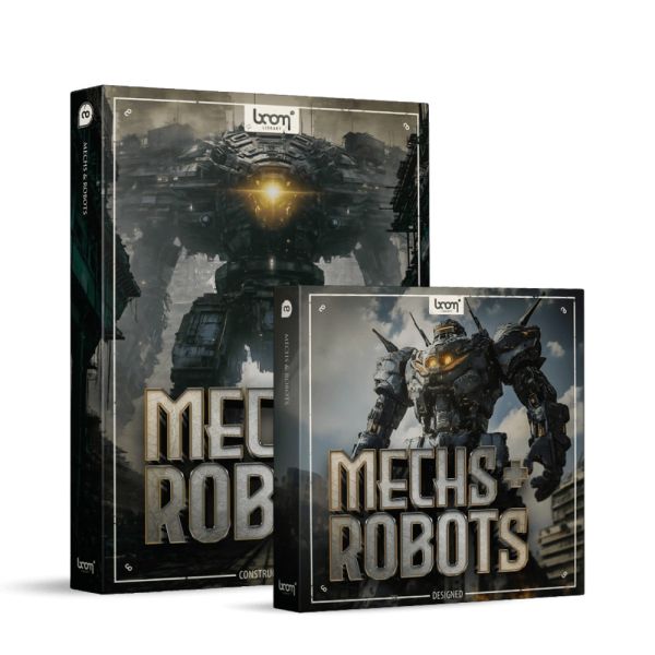 Boom Mechs & Robots CK - Metall-, Servo- und Mechanik-Quellsounds für Mechs und Roboter - Download