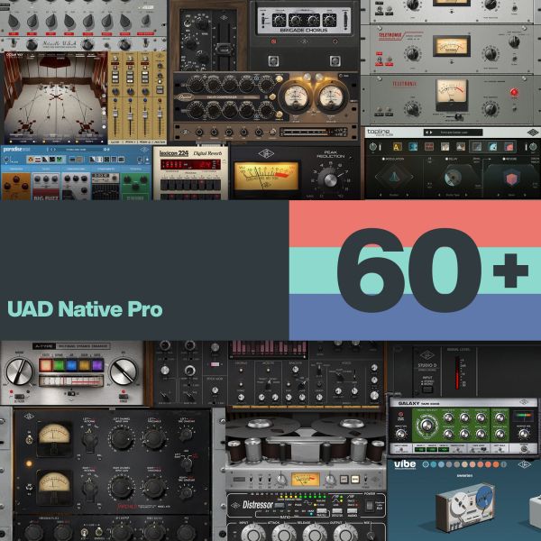 Universal Audio UAD Native Pro - über 60 native UAD-Plug-ins - Download