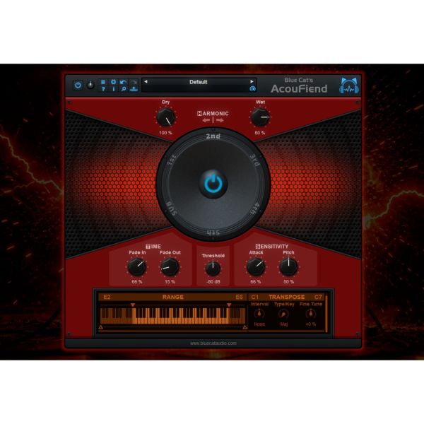 Blue Cat AcouFiend - Simulator für akustisches Feedback - Download
