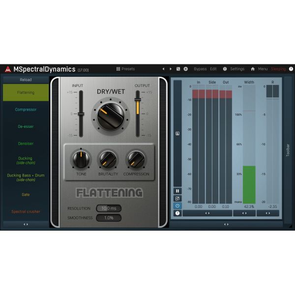 Melda MSpectralDynamicsLE - spektraler Dynamikprozessor (LE-Version) - Download