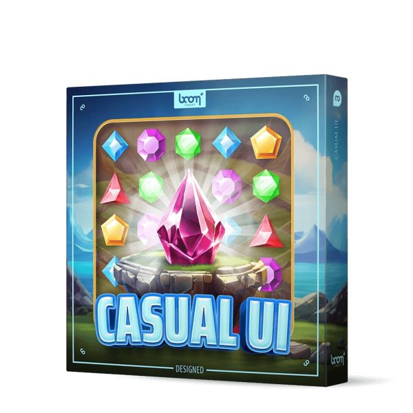 Boom Casual UI DESIGNED - fertig gestaltete UI-Sounds für Casual Games und Mobile-Projekte - Download