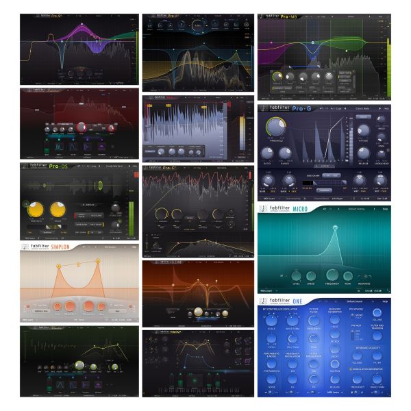 FabFilter Total Bundle - alle 14 Plug-ins - Download