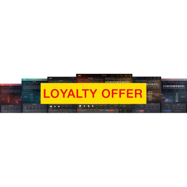 UJAM Virtual Drummer Bdl Loyalty Offer - Bundle mit sieben virtuellen Schlagzeugern - Download