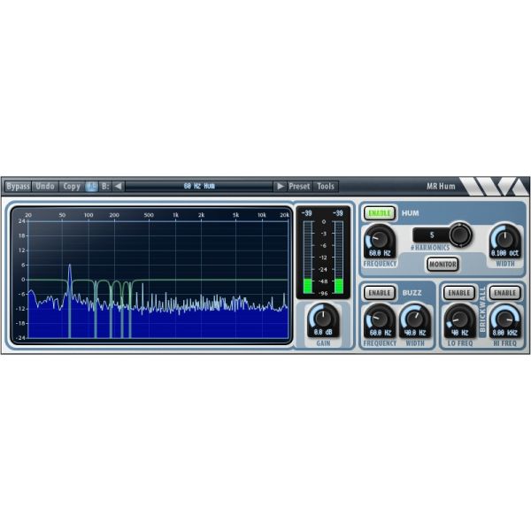 Wave Arts MR Hum 6 - Plug-in gegen Brummen und Schnarren - Download