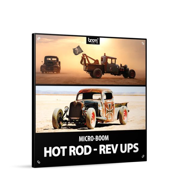 Boom Hot Rod Rev Ups - Soundeffekte hochdrehender V8-Motoren - Download