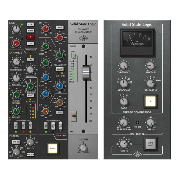 Universal Audio UAD SSL 4000 Series Console Bundle - SSL-Kanalzug und G-Bus-Kompressor - Download