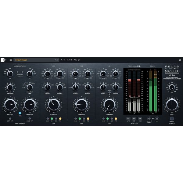 Relab Maselec MLA-4 - Dreiband-Kompressor/Expander - Download