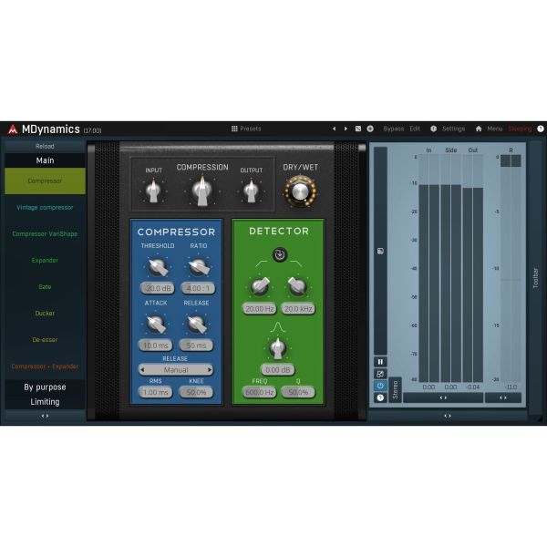 Melda MDynamics - Kompressor, Expander und Gate - Download