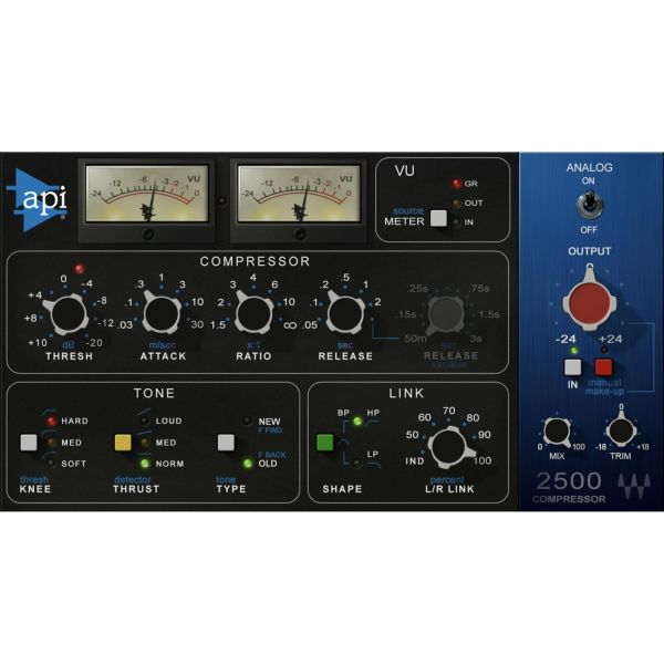 Waves API 2500 - Stereo-Bus-Kompressor - Download