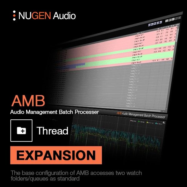 NUGEN AMB Thread expansion - zusätzlicher Verarbeitungs-Thread für AMB - Download