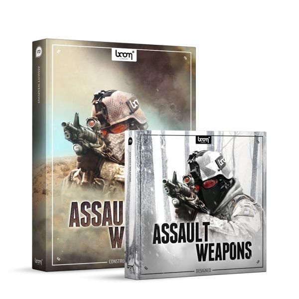 Boom Assault Weapons BUNDLE - Soundeffekt-Bundle für Sturmgewehre und Schusswaffen - Download
