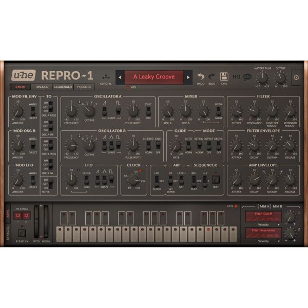 u-he Repro - zwei analog modellierte Vintage-Synthesizer - Download
