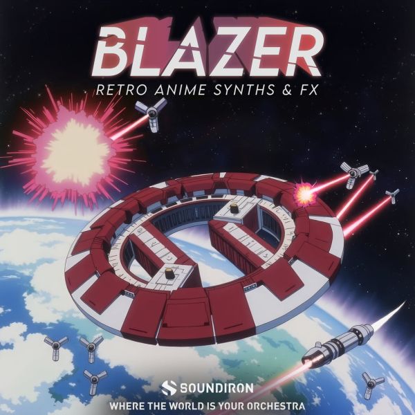 Soundiron Blazer - Retro Anime FX - Retro-Anime-Synths und Soundeffekte der 70er und 80er - Download