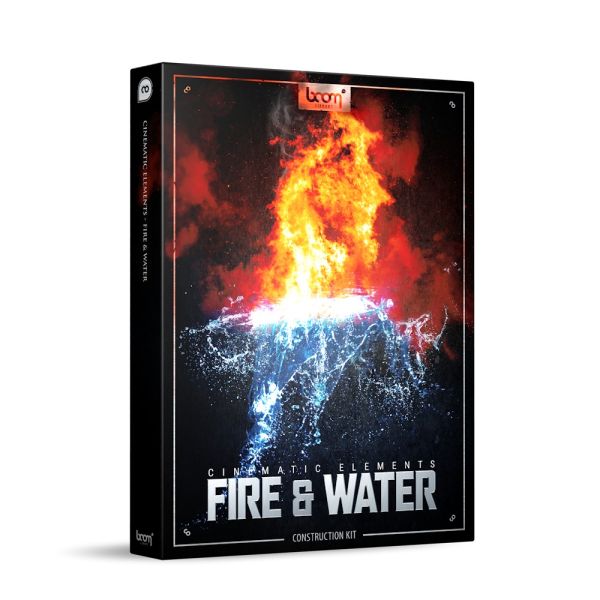 Boom Cinematic Elements: Fire & Water CK - Feuer- und Wasser-Quellaufnahmen als Construction Kit - Download