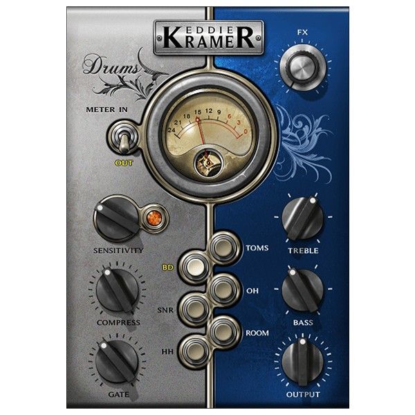 Waves Eddie Kramer Drum Channel - Kanalzug für Schlagzeugspuren - Download
