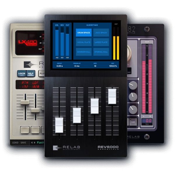 Relab Essentials Reverb Bundle - Bundle mit drei Hall-Plug-ins - Download