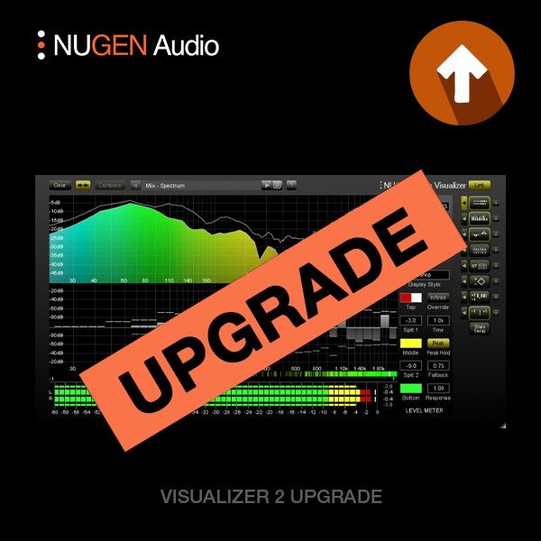 NUGEN Visualizer 2 UPG - Audioanalyse-Suite, Upgrade auf Version 2 - Download