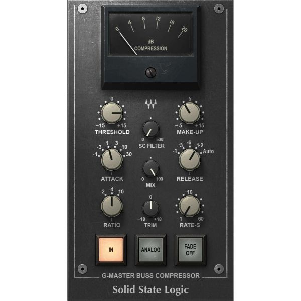 Waves SSL G-Master Buss Compressor - Bus-Kompressor der SSL-4000-G-Konsole - Download