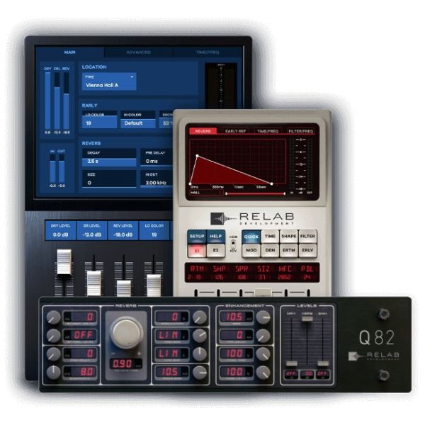 Relab Pro Reverb Bundle - Bundle mit drei Flaggschiff-Hall-Plug-ins - Download