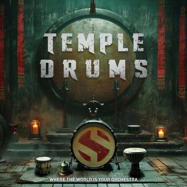 Soundiron Temple Drums - filmische Percussion für Kontakt und Decent Sampler - Download