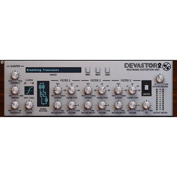 D16 Devastor 2 - Plug-in für Multiband-Verzerrung - Download