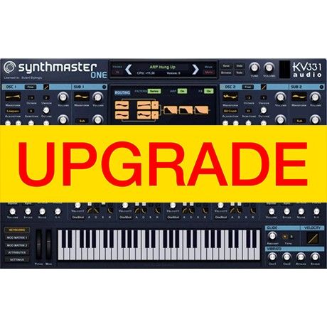 KV331 SynthMaster One < SM Player UPG - Upgrade von SynthMaster Player auf SynthMaster One - Download