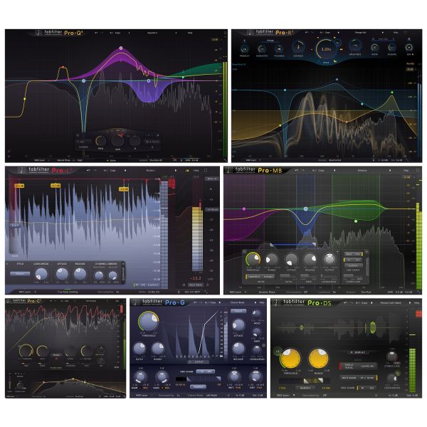 FabFilter Pro Bundle - alle sieben Pro-Plug-ins - Download
