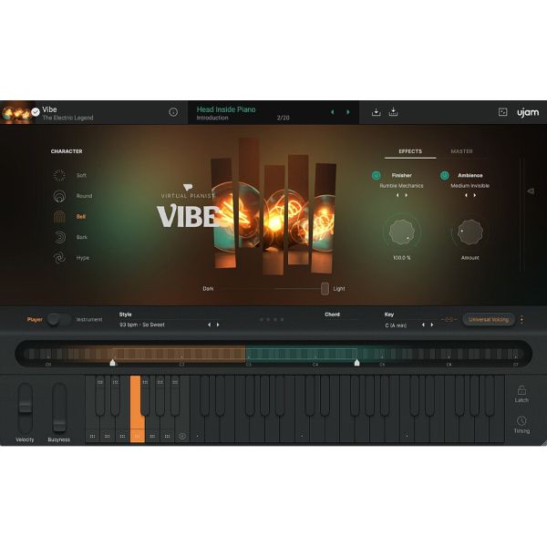 UJAM VIBE - virtuelles E-Piano im Vintage-Stil - Download