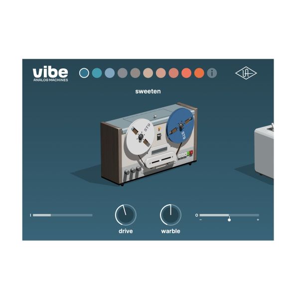 Universal Audio UAD Vibe Analog Machines - 10 analoge Effektmaschinen - Download