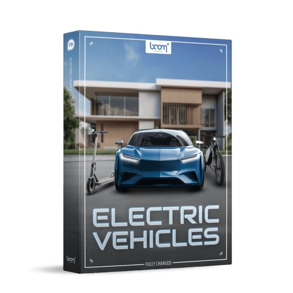 Boom Electric Vehicles - Soundeffekt-Bibliothek mit Elektrofahrzeugen - Download