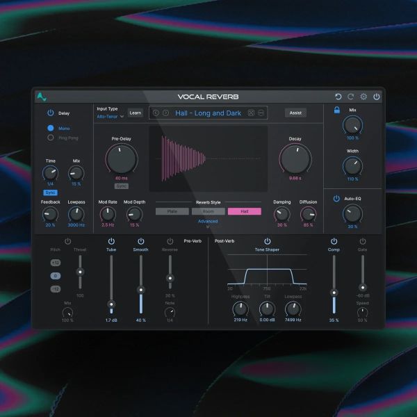 Antares Vocal Reverb by Auto-Tune - Hall für Gesang - Download